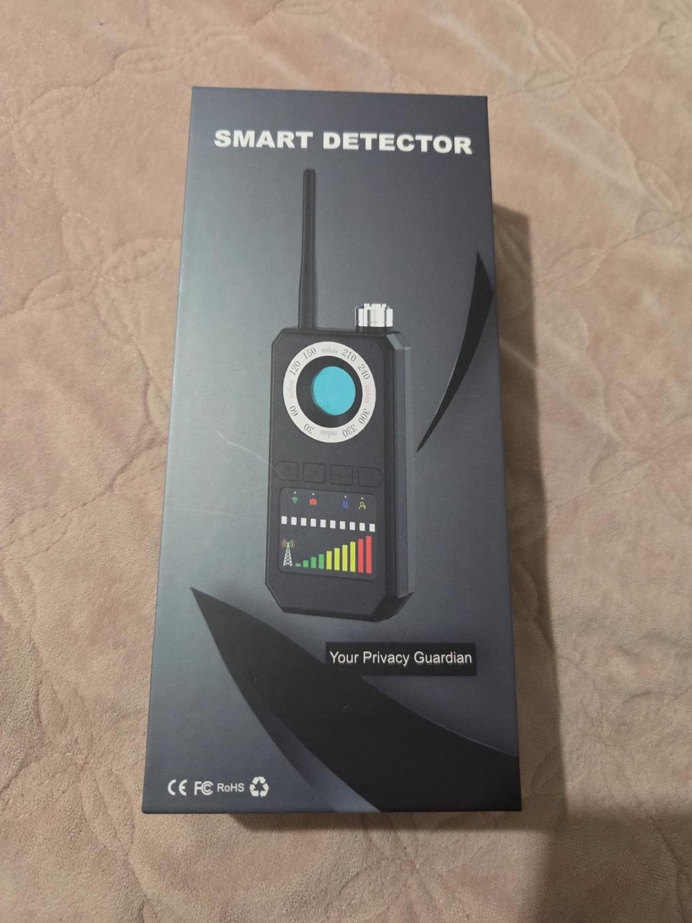 portable hidden camera & RF signal detector – new